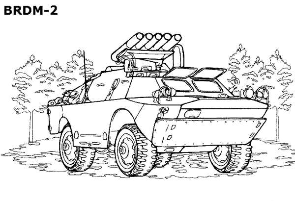 Раскраска «Военная техника»