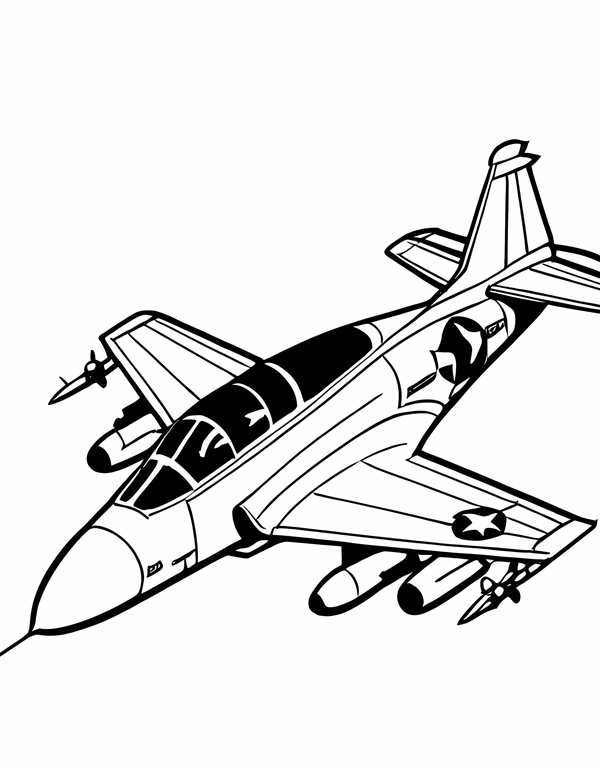 Раскраска истребитель Су 34