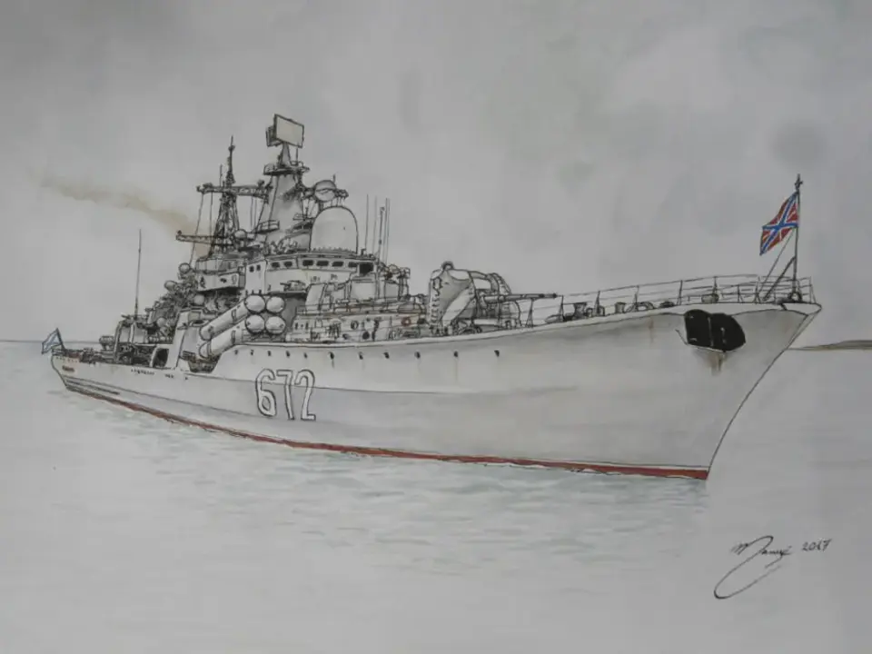 Военно морской флот раскраска