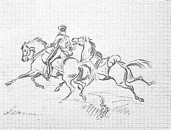 Раскраска Всадник Бесплатная Аренда