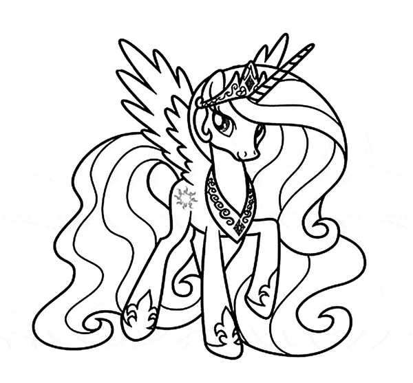 My little Pony раскраска Рарити