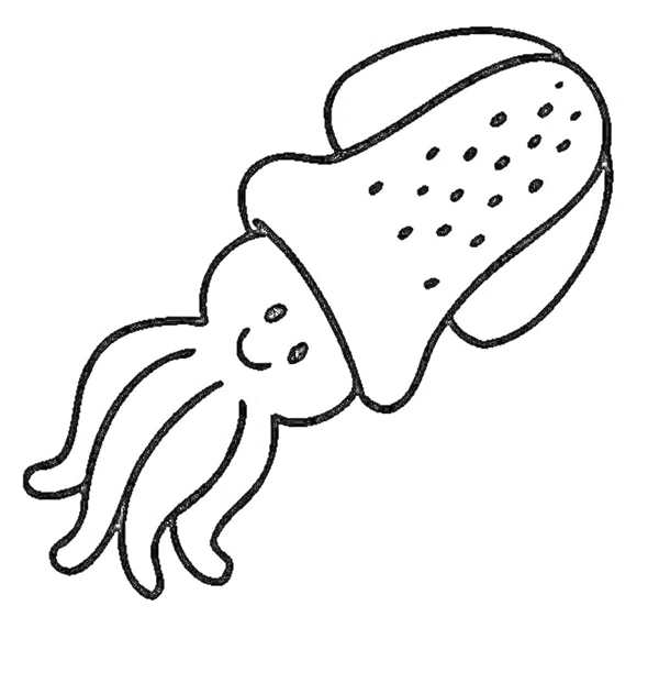 Раскраска игра в кальмара кукла