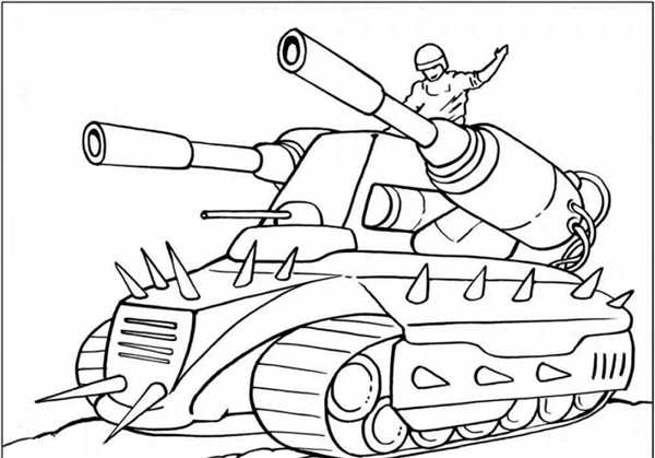 Раскраска танка т 34 85