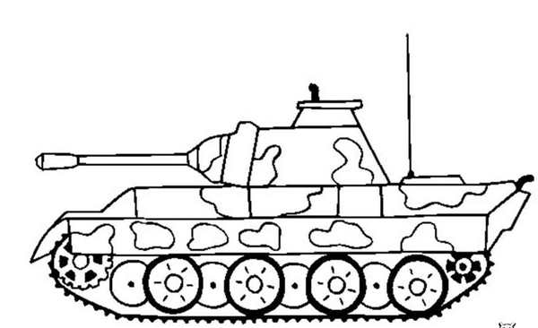 Раскраска Ядерный Танк Веселые Абсурдные Фантазии