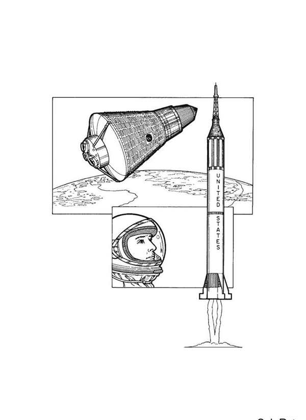 Военные ракеты карандашом