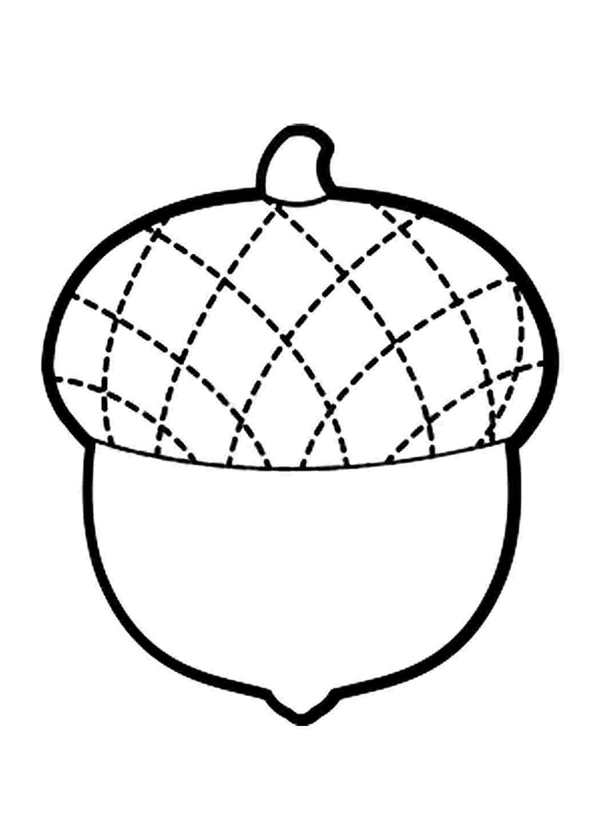 Орешки раскраска