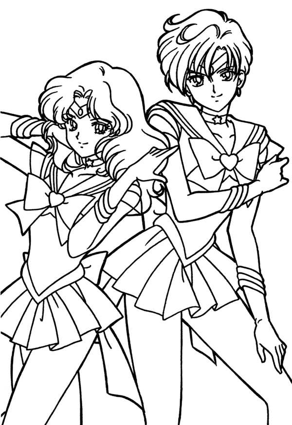 Нарисовать Sailor Moon