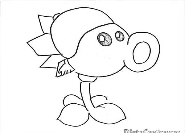 Раскраска Plants vs Zombies 2