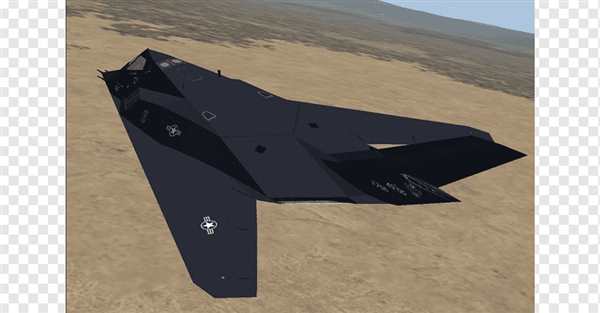 РаскраскаF117 Американский Штурмовик в Детских Линиях