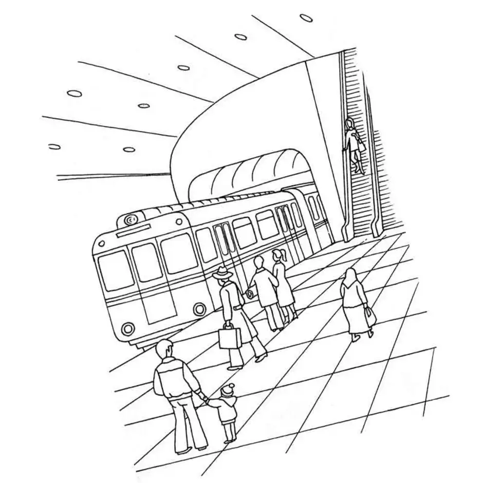 РаскраскаMetro Всем Бесплатно