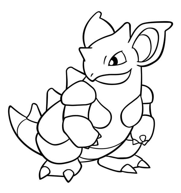 РаскраскаPokemон Пойпол