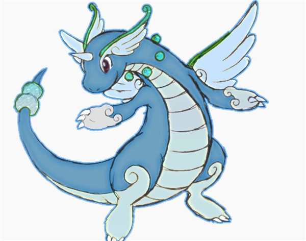 РаскраскаPokmon Дragontite Волшебный Мир Ваших Линий