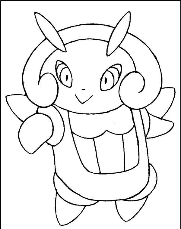 РаскраскаPokmon Крастл Веселые Активности дляFanатов