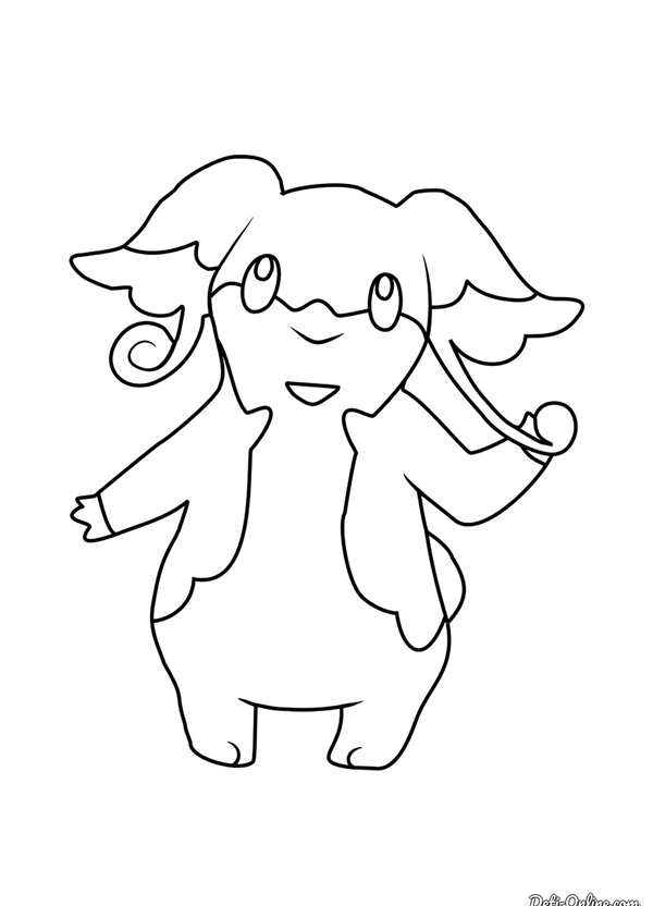 РаскраскаPokmon ПигнайтCreative Coloring Fun