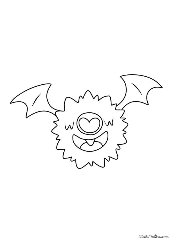 РаскраскаPokmon ПигнайтCreative Coloring Fun