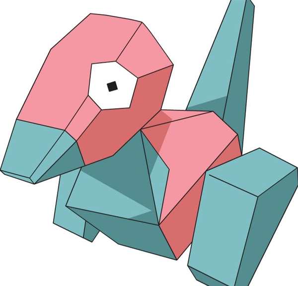 РаскраскаPokmon Поригон Активируй Воспоминания