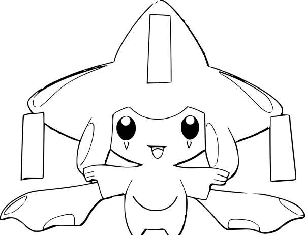 РаскраскаPokmon Рабут Веселые Активности для Детей