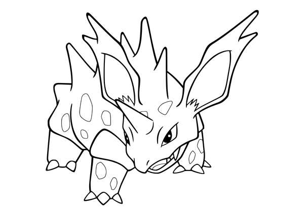 РаскраскаPokmon Спригатито Веселые Активности для Детей
