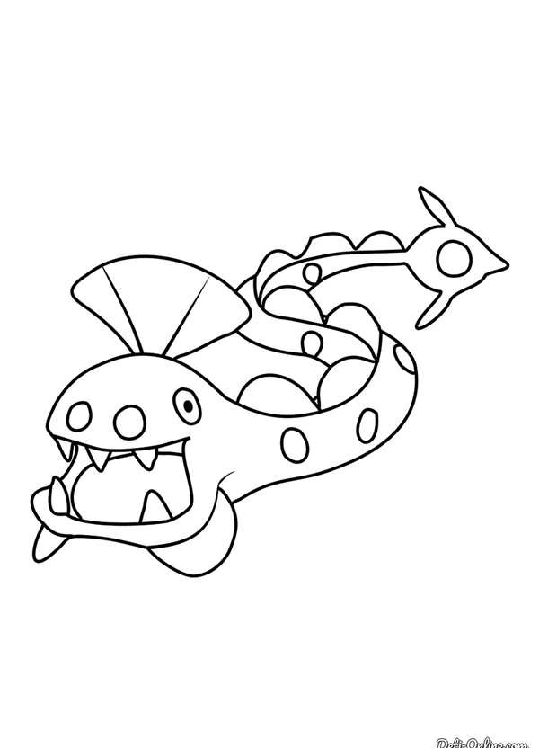 РаскраскаPokmon Великий Бивень