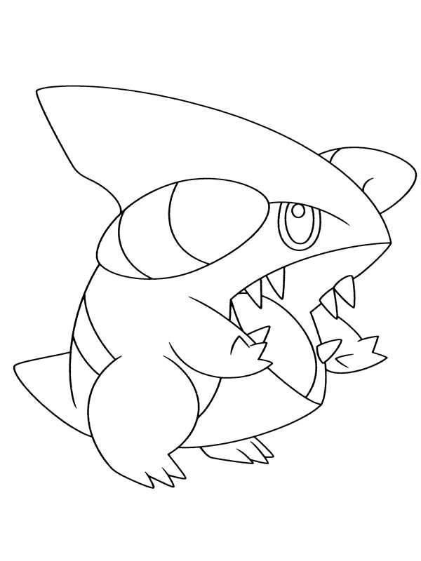 Раскраска покемонов Zorua