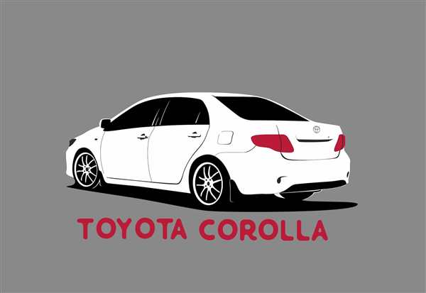 РаскраскаToyota Королла Веселые Автогонки