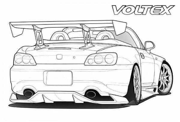 Toyota Supra a80 карандашом
