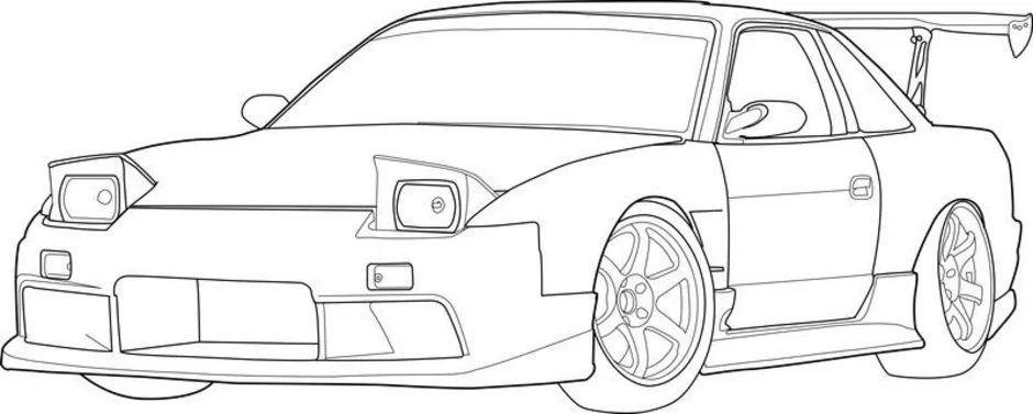 Toyota Supra a90 Blueprint