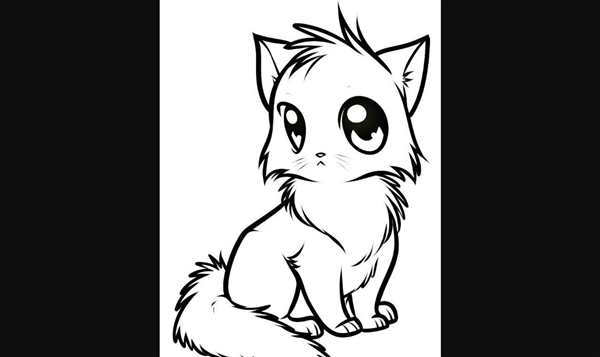 {Раскраска аниме котики}