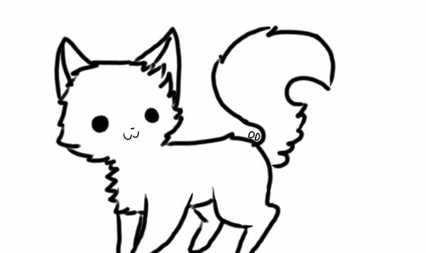 Кошки. Раскраска