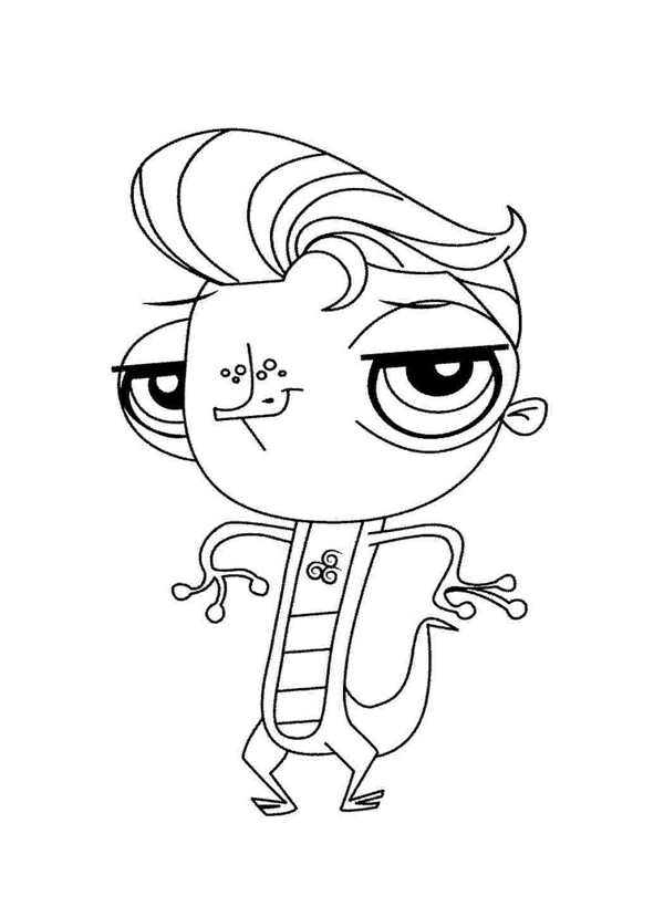 Раскраска Littlest Pet shop