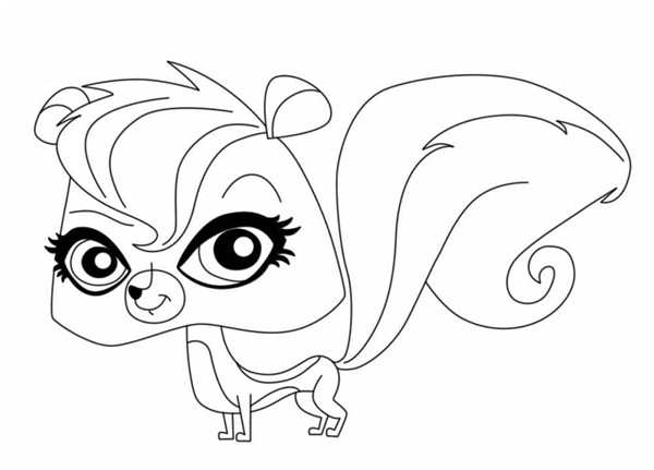 Раскраска Littlest Pet shop