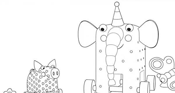 Раскраски из мультфильма деревяшки