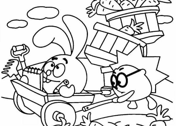 Раскраски для детей 3-4 лет