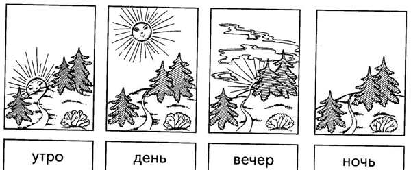 Задание для детей дни недели для дошкольников