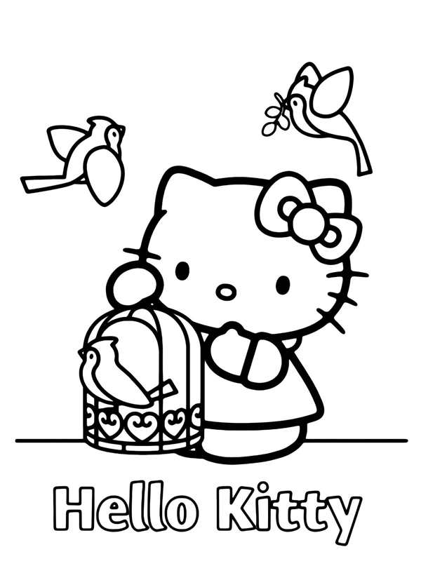 My Melody раскраска