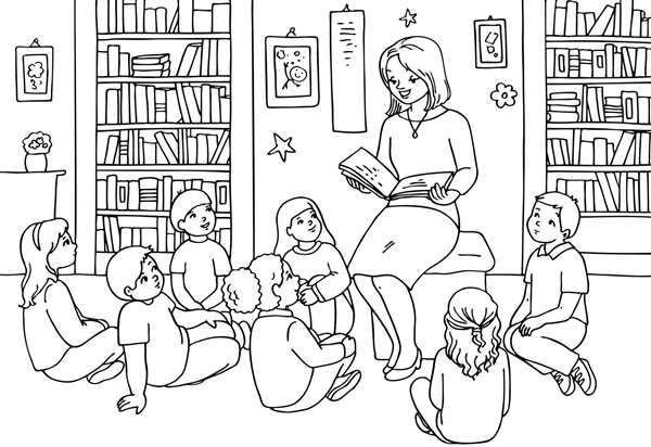 Раскраски Книга жизни Веселые Активные Листки для Малышей