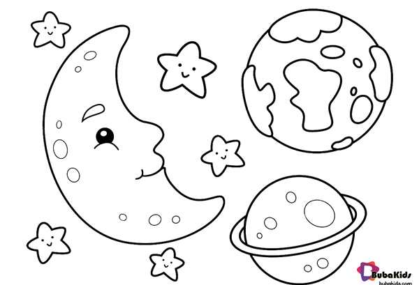 Космонавтика раскраски для детей