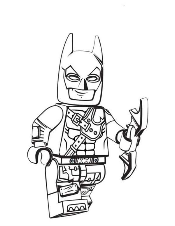 Раскраска LEGO