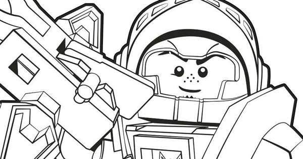 Раскраска LEGO Nexo Knights