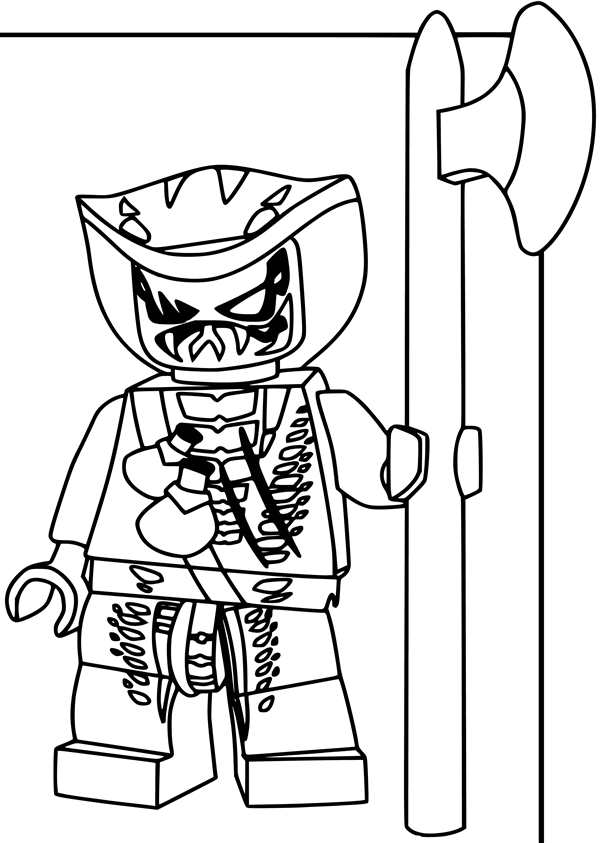 Раскраски LEGO Ninjago