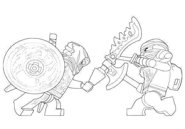 LEGO Ninjago Coloring Pages