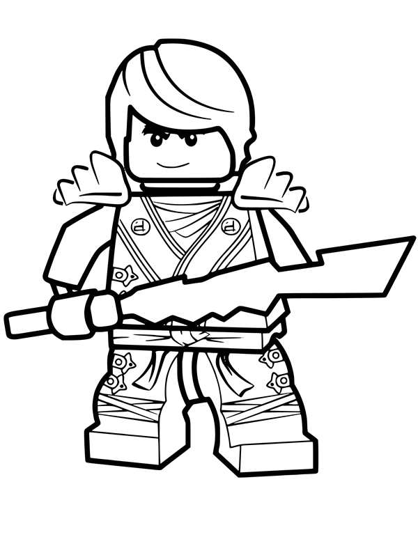 LEGO Ninjago разукрашки