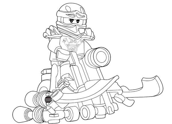 LEGO Ninjago Coloring Pages