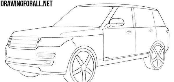 Range Rover Evoque раскраска