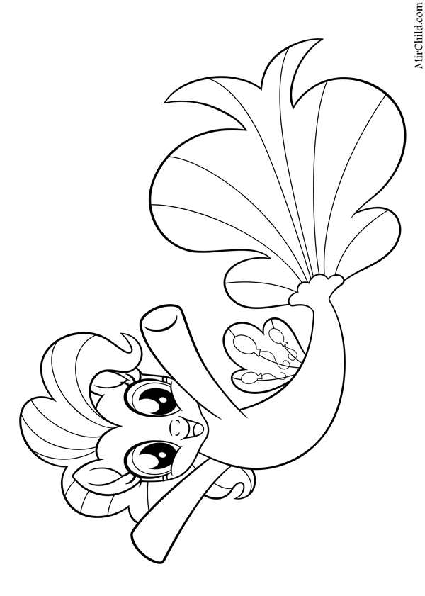 My little Pony Твайлайт раскраска