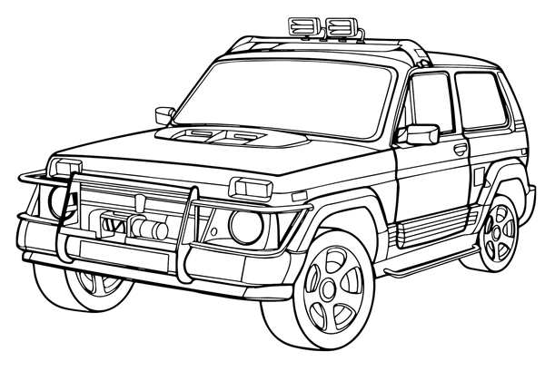 Автомобили (раскраски)