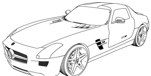 Mercedes-Benz SLS AMG кабриолет