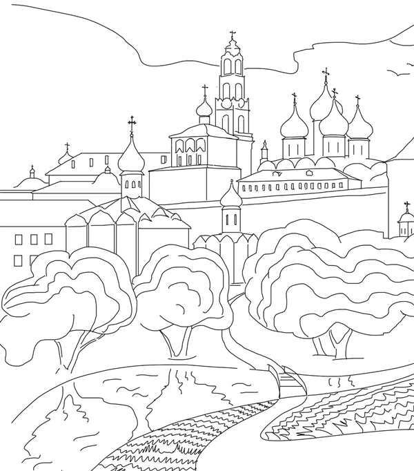 Раскраски Москва веселое и бесплатное удовольствие