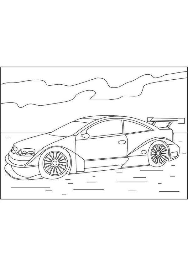 Opel Astra h раскраска
