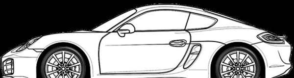 Раскраски Порше 911 турбо
